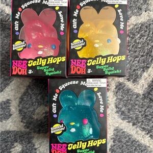 Needoh Jelly Hops Scented Bunnies Set of 3